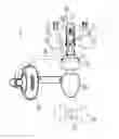 Fig. 30 - Triceps press exercise machine with a moving user support