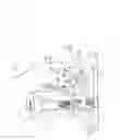 Fig. 33 - Triceps press exercise machine with a moving user support