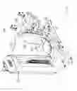 Fig. 43 - Triceps press exercise machine with a moving user support