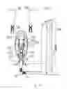 Fig. 55 - Triceps press exercise machine with a moving user support