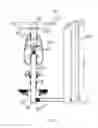 Fig. 62 - Triceps press exercise machine with a moving user support