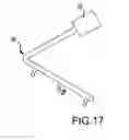 Fig. 18 - Assembly with pivotable hopper and shaker