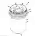 Fig. 01 - Spin-on filter with external threads and methods
