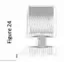 Fig. 25 - Unitary biochip providing sample-in to results-out processing and methods of manufacture