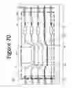 Fig. 71 - Unitary biochip providing sample-in to results-out processing and methods of manufacture