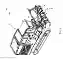 Fig. 02 - Material reduction system and processing tools for a material processing machine