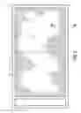 Fig. 03 - Screen panel frame with plate