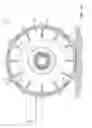 Fig. 10 - Wheel and tire assembly