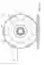 Fig. 14 - Wheel and tire assembly