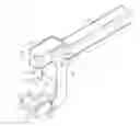Fig. 01 - Trailer Hitch with Hold-Down Retainer