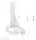 Fig. 10 - Trailer Hitch with Hold-Down Retainer