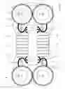 Fig. 09 - Magnetically lifted vehicles using hover engines