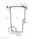 Fig. 45 - Refuse container