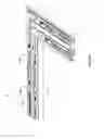Fig. 33 - Straight and curved reconfigurable partition systems