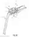 Fig. 03 - Device for fixing a gutter to a building construction, building construction with such a device, fixing member, support member
