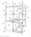 Fig. 01 - Modular crypt and modular crypt system with niche side wall
