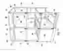 Fig. 11 - Modular crypt and modular crypt system with niche side wall