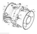 Fig. 01 - Spiral cooling of combustor turbine casing aft plenum