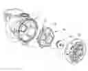Fig. 01 - Centrifugal electric pump and volute for such an electric pump