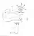 Fig. 05 - Shackle pin split nut assembly