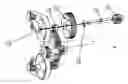 Fig. 01 - Multi-electric motor driven synchronous gearbox assembly with motor failure mechanism