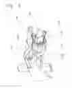 Fig. 03 - RETAINING DEVICE, AND PIN TO BE PLACED IN A RETAINING DEVICE OF SAID TYPE