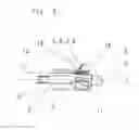 Fig. 06 - RETAINING DEVICE, AND PIN TO BE PLACED IN A RETAINING DEVICE OF SAID TYPE