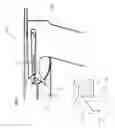 Fig. 13 - Sink and shower handle restraint