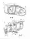 Fig. 13 - Modular headlamp assembly having a low beam module