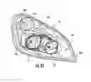 Fig. 18 - Modular headlamp assembly having a low beam module