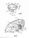 Fig. 19 - Modular headlamp assembly having a low beam module