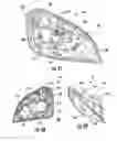 Fig. 15 - Modular headlamp assembly having a high beam module