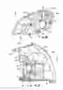 Fig. 16 - Modular headlamp assembly having a high beam module