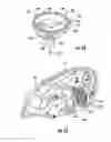 Fig. 19 - Modular headlamp assembly having a high beam module