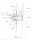 Fig. 16 - Pneumatic plug clean-out tees