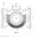 Fig. 04 - Illumination structure for uniform illumination of keys