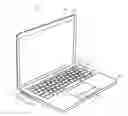 Fig. 01 - Computing device with adaptive input row