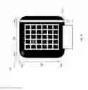 Fig. 05 - Touch sensor pattern for edge input detection