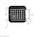 Fig. 07 - Touch sensor pattern for edge input detection