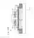 Fig. 40 - Memory cell structure of magnetic memory with spin device elements