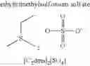 Fig. 14 - Synthesis of hetero ionic compounds using dialkylcarbonate quaternization