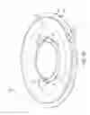 Fig. 07 - Shorted annular patch antenna with shunted stubs