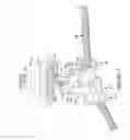 Fig. 06 - Tangent suspension accessory assembly and accessory bracket therefor