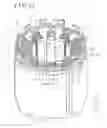 Fig. 13 - Rotary electric machine with stator having bus bars with recesses and bus bar holder with protrusions engaged with the recesses