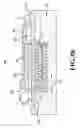 Fig. 08 - Acoustic resonator structure having an electrode with a cantilevered portion