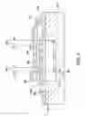 Fig. 14 - Acoustic resonator structure having an electrode with a cantilevered portion