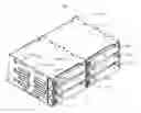 Fig. 01 - Electronic device enclosure with an access mechanism