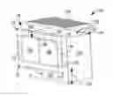 Fig. 01 - Corner bracket, a frame assembly using corner brackets and an aquarium utilizing said frame assembly