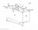 Fig. 01 - Removable support assembly for an aquarium