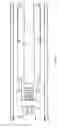 Fig. 10 - Electrically self-powered surgical instrument with manual release